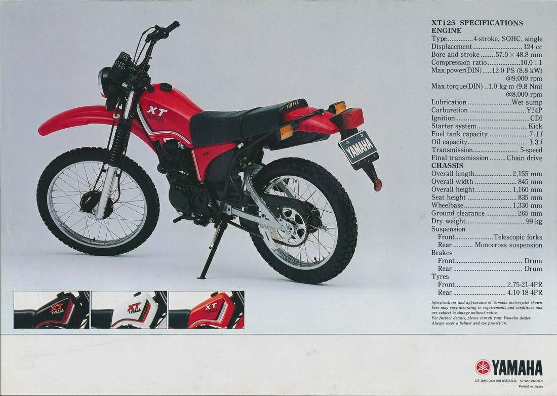 Yamaha XT125